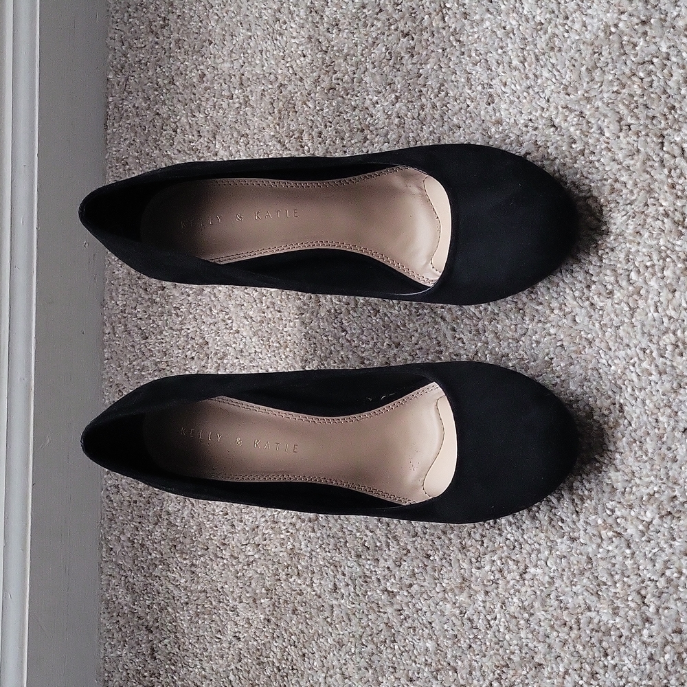 Black heels